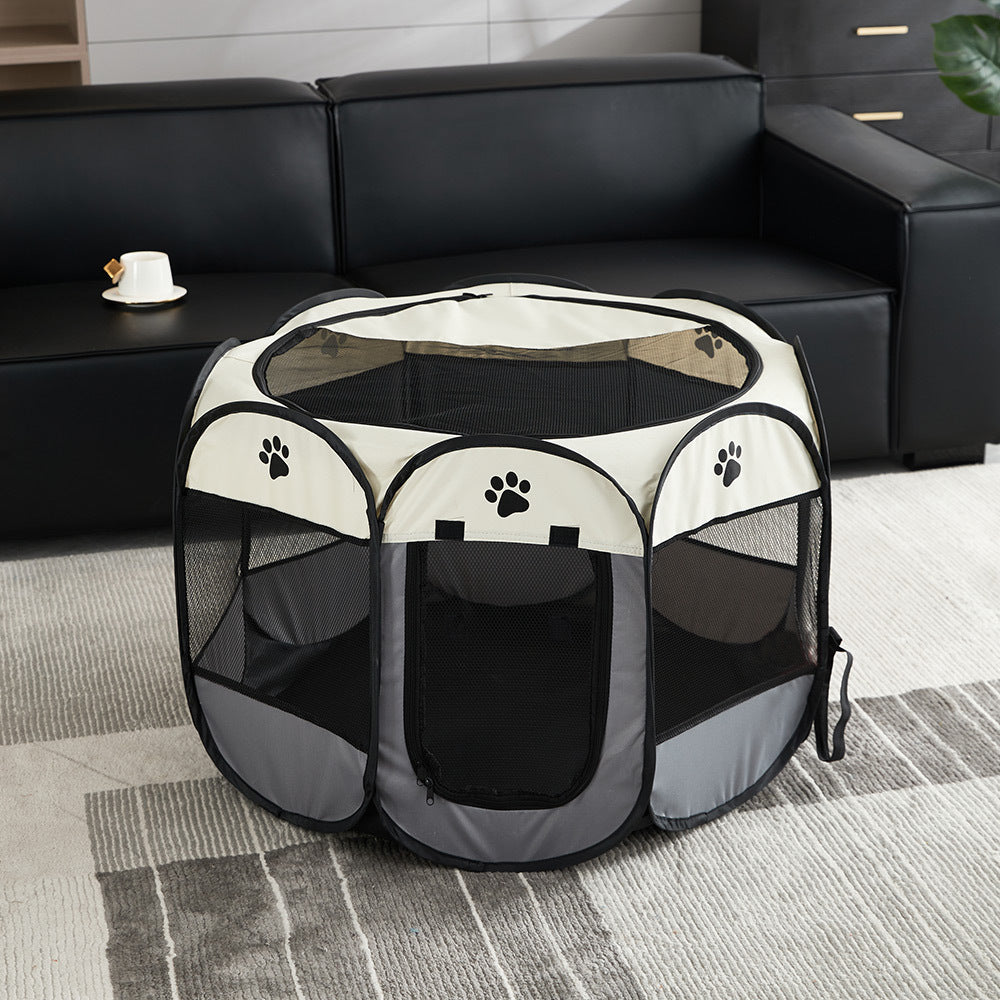 CAMA-CORRAL DE JUEGOS PARA MASCOTAS🐶